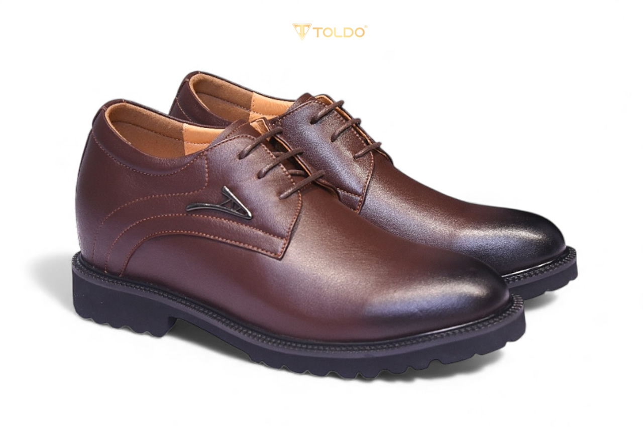 Giày nam cao 10cm da mềm nhẹ 10